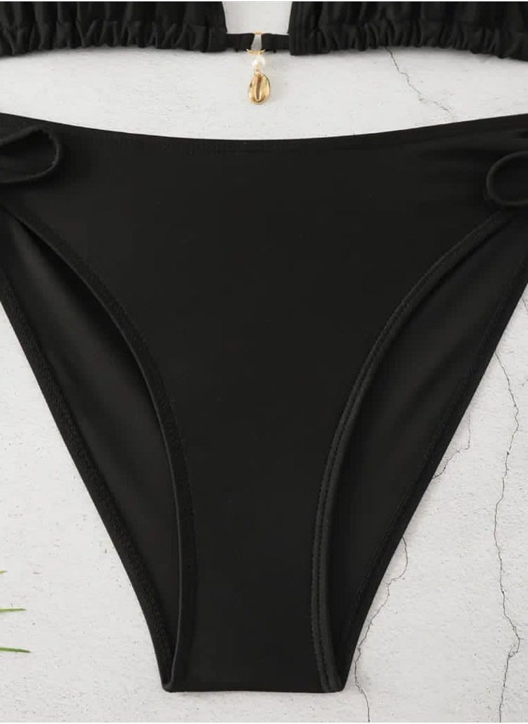 Hanady - Two-Piece Bikini Made of Korean High-Quality Butter Lycra Fabric - Sophisticated and Comfortable Design - Model HN 6023 - Image 1