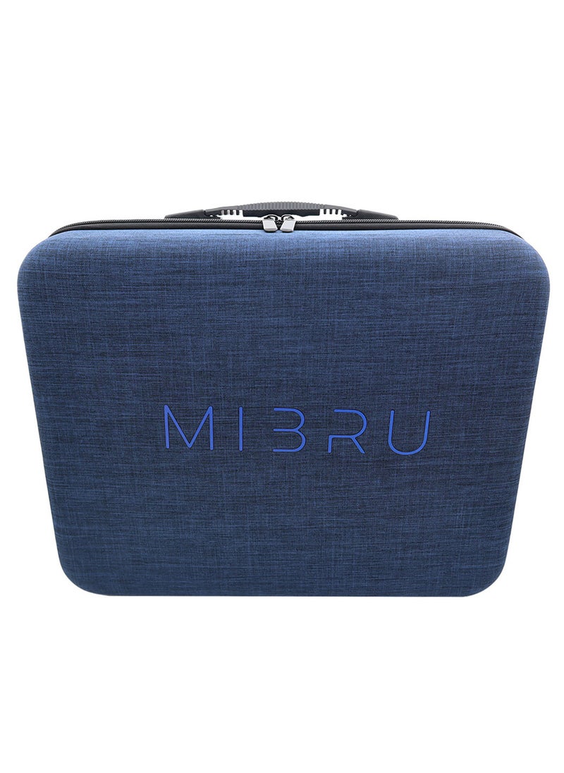 MIBRU - V60 Pour Over Premium Drip Coffee Maker Kit,14-piece Drip Coffee Maker with a dedicated coffee bag Blue, built-in coffee pot, thermometer, coffee bean weighing tray, electric coffee bean grinder, coffee bean spray bottle, coffee spoon, V60 paper coffee filter, zigzag drip filter, coffee sharing pot, hand-held slim-neck coffee pot, dripper nozzle, specialty coffee kit, specialty coffee tools, coffee machine, coffee mug, coffee cleaning kit, pour-over coffee maker accessories. - Image 1