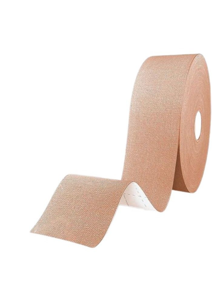 Medical Tape to Reduce Sprains, Muscle Pain and Sports Injuries for Athletes Waterproof Flexible Kinesiology Tape Sports Tape Professional Physio Tape (10m x 5cm, Beige) - Image 1