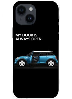 Protective Case Cover For Apple iPhone 15 Plus My Door Is Always Open