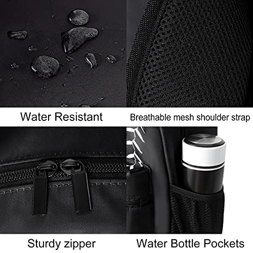 Oarencol Fashion Baseball Sport Softball American Cool Backpacks School Book Travel College Shoulder Bag for Women Girls Men Boys - Image 5
