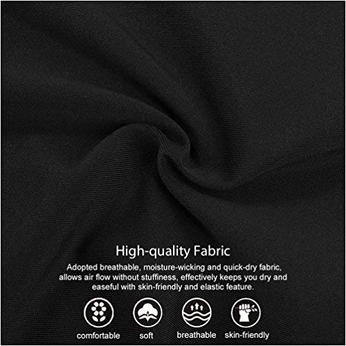 Nodens Black Compression Shorts for Men (Small) - Image 4