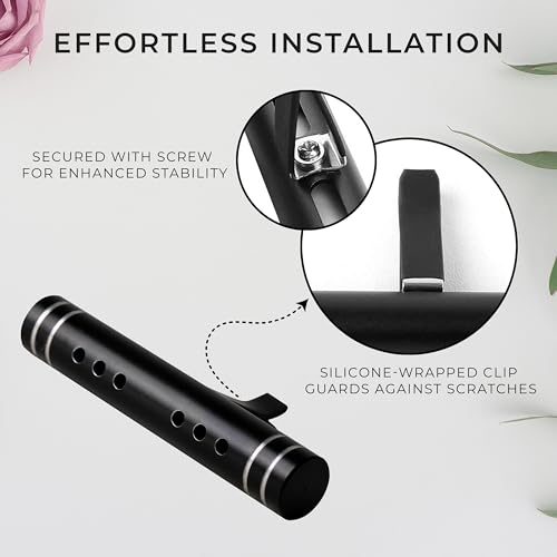 Aromahpure Premium Car Vent Clip Perfume |Car Accessories | AC Vent Stick Air Freshener Aroma Diffuser | Lavender Natural Fragrance | Spill-Proof, Long-Lasting (Up to 45 Days) - Image 5