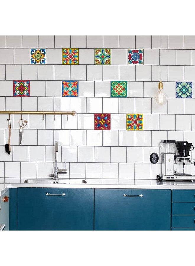 PAPER PLANE DESIGN Vinyl Tile Reusable Self-Adhesive Sticker Size 4 Inch X 4 Inch X 24Pcs (B) - Image 4