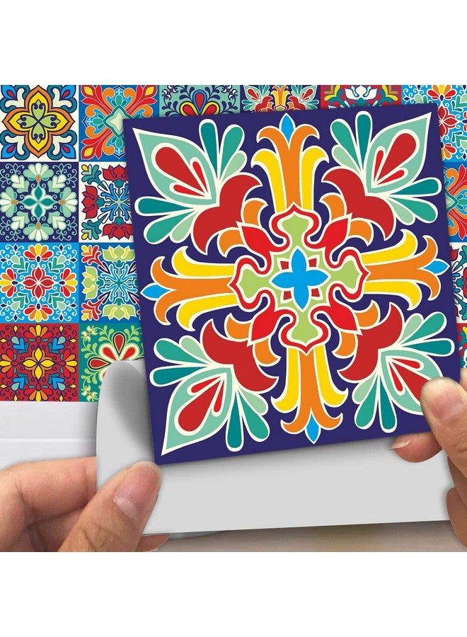 PAPER PLANE DESIGN Vinyl Tile Reusable Self-Adhesive Sticker Size 4 Inch X 4 Inch X 24Pcs (B) - Image 1