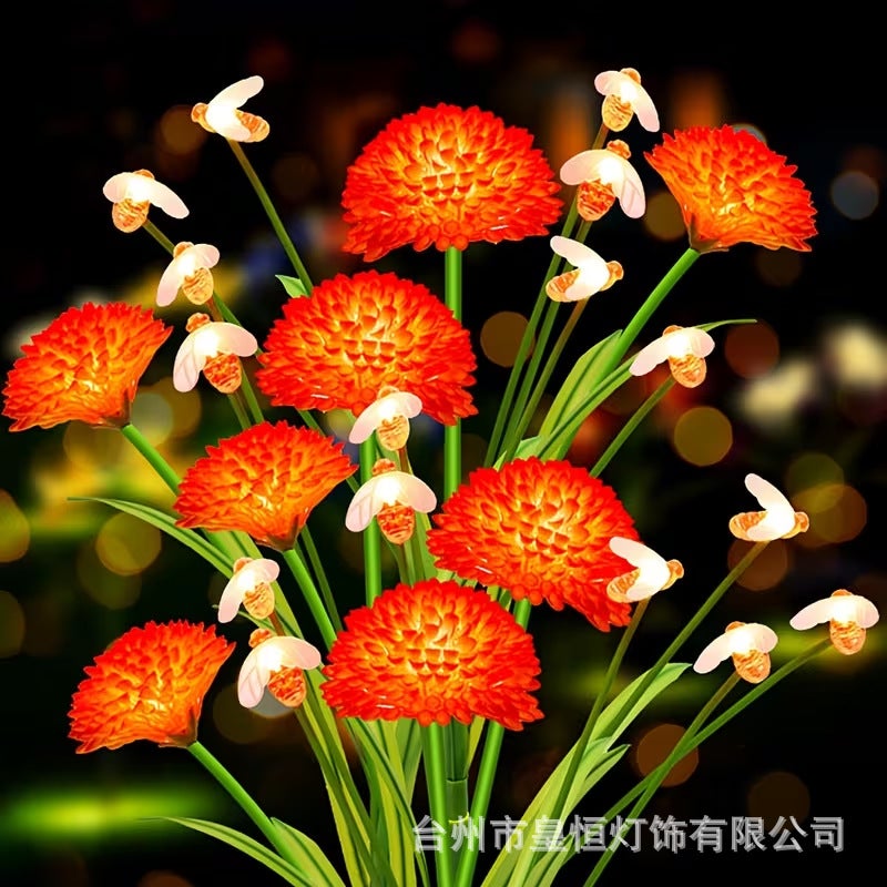 Solar-Powered Outdoor Garden Lights - LED Landscape Decorative Lamp for Patio, Lawn & Yard