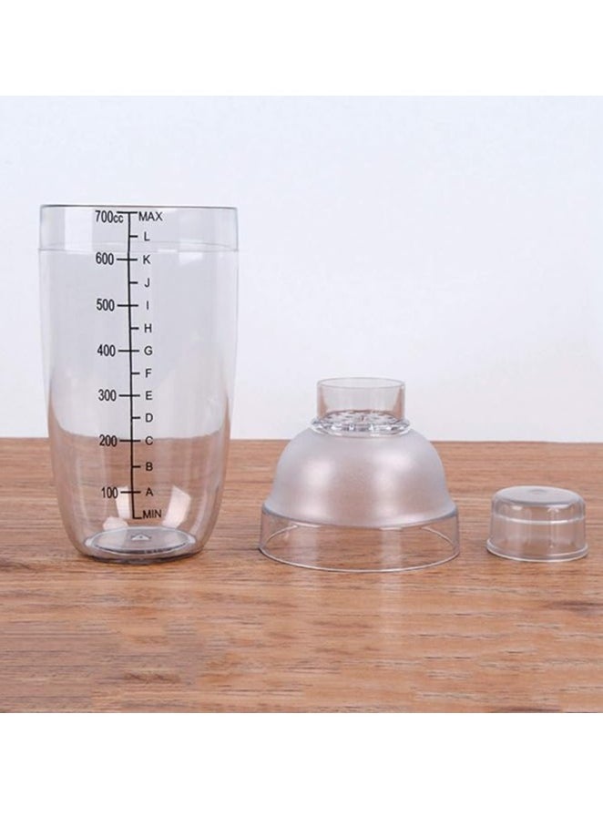 Baimao - 700ml clear lemon tea cocktail shaker, juice shaker, beverage shaker, iced coffee and milk tea cups - Image 1