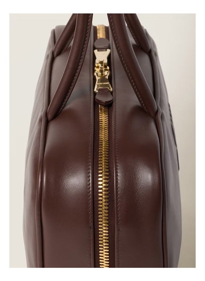 Miu Miu Miu Miu Women's Beau Leather Tote Shoulder Bag  - Image 5