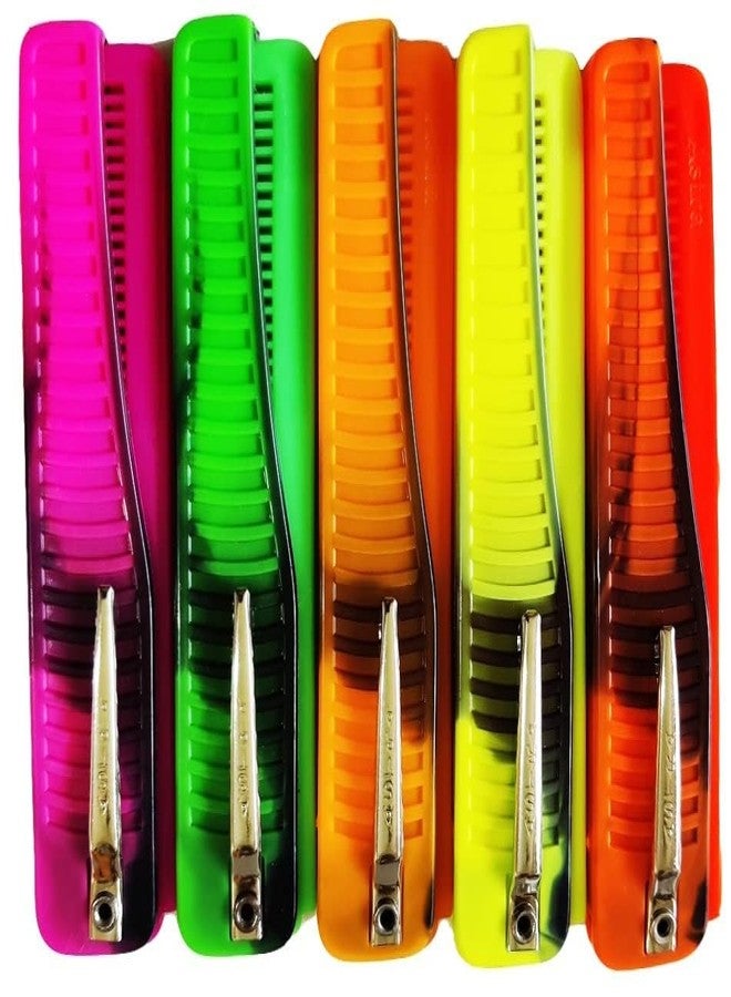 AKADO Travel Friendly Pocket Fine Tooth Hair Kangi Folding Styling Hair Mustache Beard Hair Grooming Comb for Unisex (Multicolor) (Pack Of 3) - Image 4