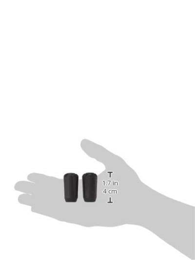 Black Diamond Trekking Pole Tip Protectors, Universal Fit - Image 4