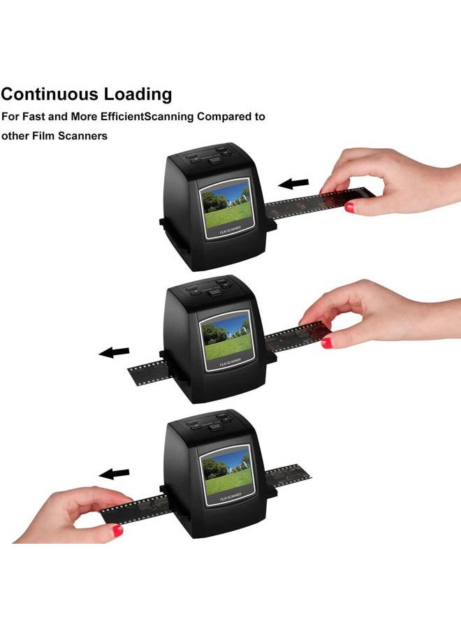 DIGITNOW Film Scanner with 22MP Converts 126KPK/135/110/Super 8 Films, Slides, Negatives, Impressive 128MB Built-in Memory - Image 4