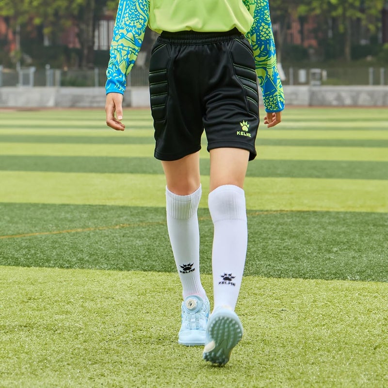KELME Men's Soccer Goalkeeper Padded Sport Pants Knee Protection - Image 5