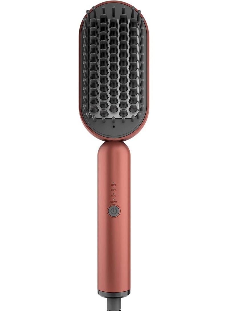 راش براش فرشاة هواء ساخن لفرد و تنعيم الشعر - تكنولوجيا الايونات - رؤوس من السيراميك المطلي بالتورمالين - درجة تسخين تصل ل 230 درجة مئوية - - Image 3