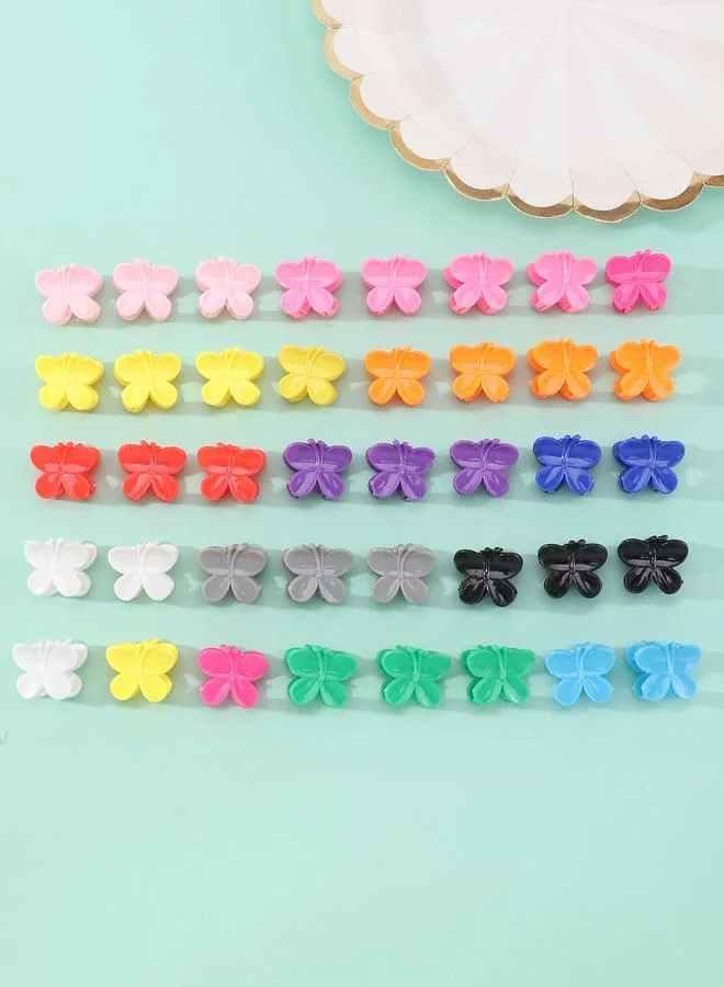 تايك تو 40-Piece Butterfly Mini Claw Clip