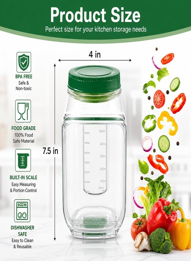 DRANZ برطمان سلطة DRANZ مانع للتسرب بفتحة جانبية وحاوية للصلصة، خالٍ من مادة BPA، محكم الإغلاق، على طراز علبة طعام ماسون، حاوية محمولة لتحضير الوجبات، مناسبة للمكتب والسفر، آمنة للاستخدام في المجمد وغسالة الصحون، أوعية للسلطة والفواكه والحبوب - Image 2