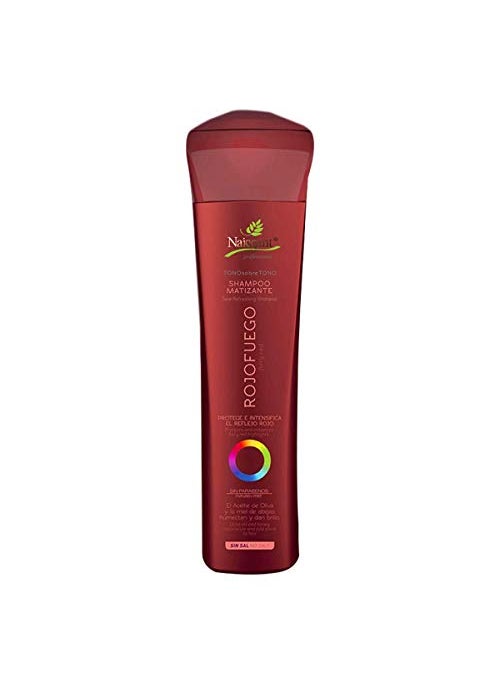 Naissant - naissant Deep Red Hair Toning Shampoo| Color Depositing | Refresh & Neutralize Brassy Tones | Paraben, Ammonia & Sulfate Free | Pro-Vitamin B5, Olive Oil & Honey (Rojo Fuego) 10.1 Fl Oz - Image 1