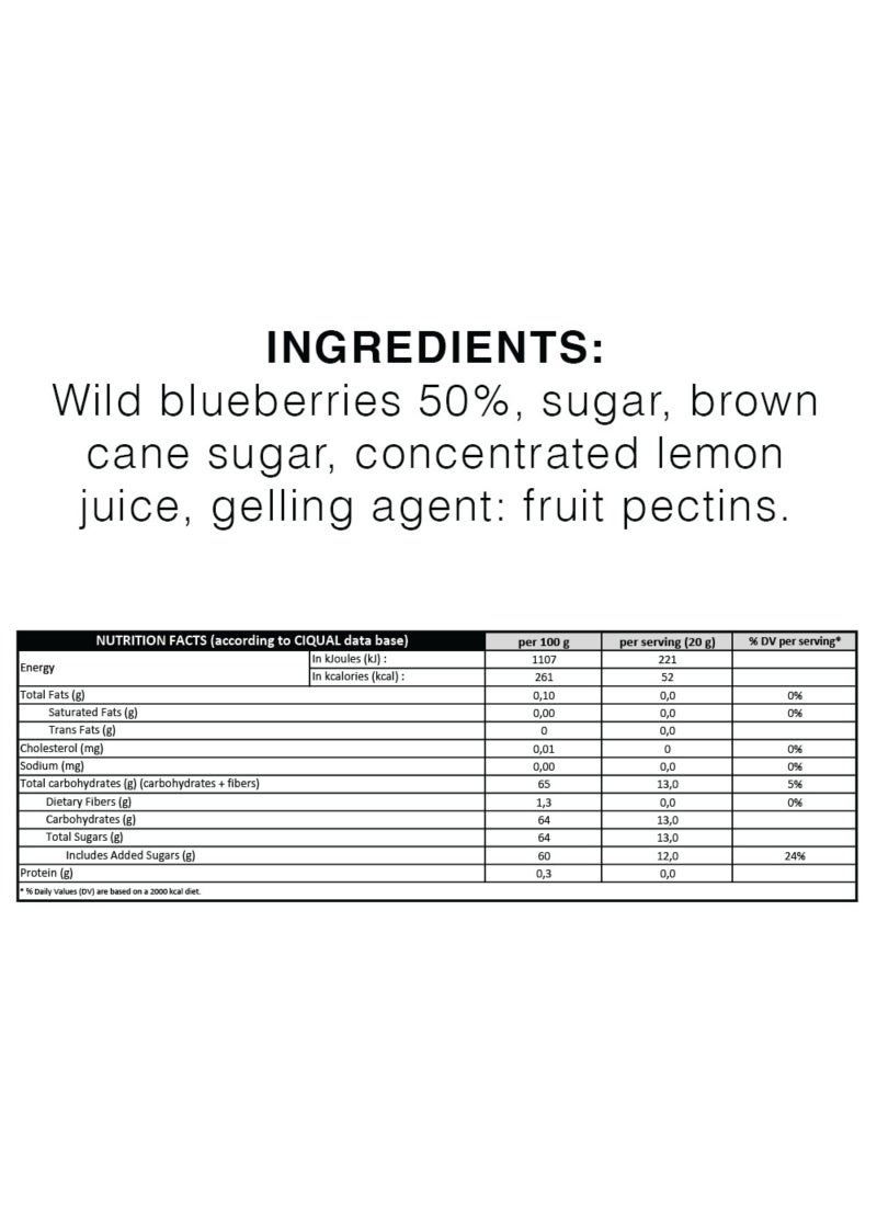 Bonne Maman مربى التوت البري البري - Image 3