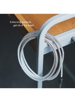 Ailun Micro USB Cable 10ft 3Pack High Speed 2.0 USB A Male to Micro USB Sync Charging Nylon Braided Cable for Android Phone Charger Cable Tablets Wall and Car Charger Connection Silver&Blackwhite  - Image 2