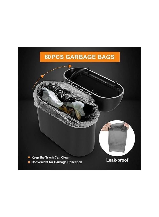 Multi Purpose Trash Bin for Car and Office Space Black  - Image 1