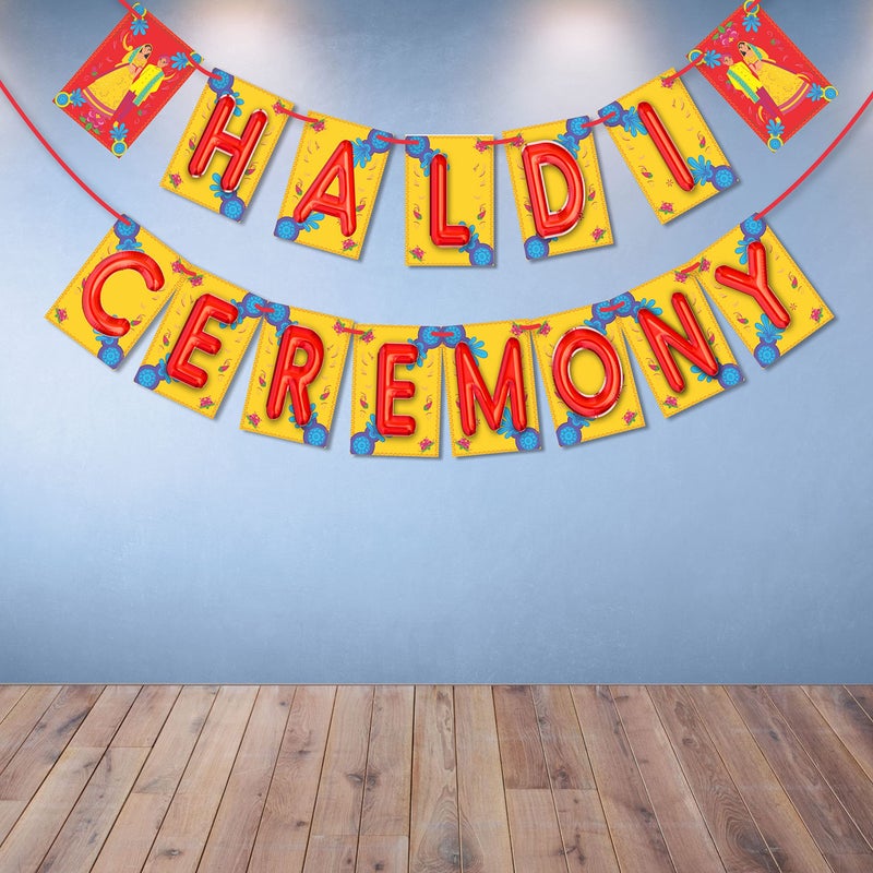 Wobbox Haldi Ceremony Decorations Items, Haldi Decoration Items, Haldi Mehandi Decoration Items-FP3829 - Image 4