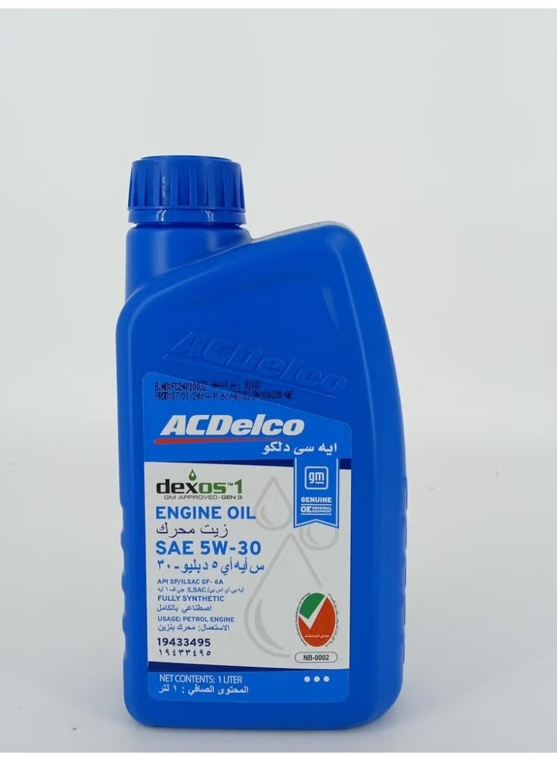 إيه سي ديلكو 5W-30 Dexos1™ Gen 3 – عبوة 1 لتر × 12 - Image 1
