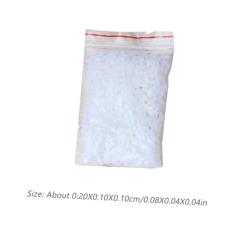Beaupretty 2 Bags Realistic Rice Model Decor for Kitchen Photo Props - Image 3