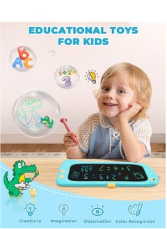 Generic 8.5 Inch LCD Writing and Drawing Tablet Toddler Travel Toys, Doodle Board Painting Pad as Birthday Gifts for 2-8 Years Old Kids (Blue)  - Image 2