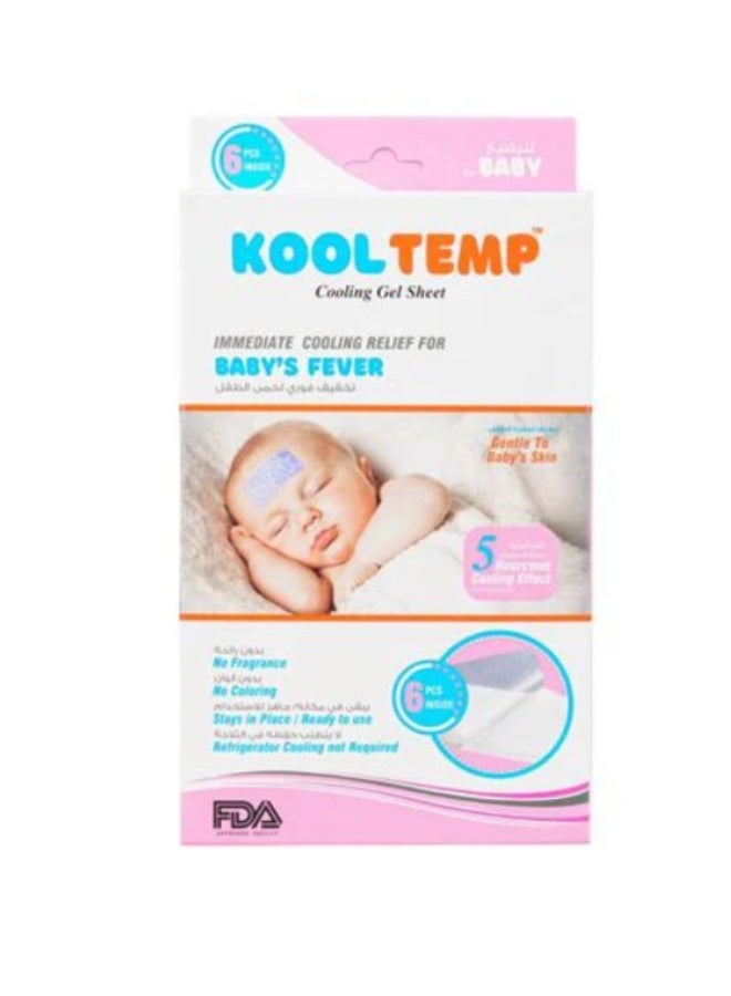 Temp Patches Baby, 6 Pieces