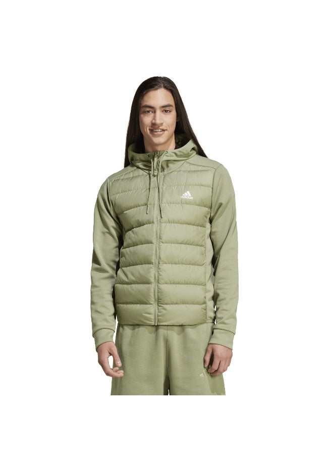 Adidas adidas Ess Dwn Hyb J Green Outdoor Jackets XS  - Image 3