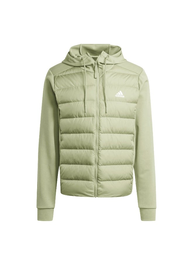 Adidas adidas Ess Dwn Hyb J Green Outdoor Jackets XS  - Image 1