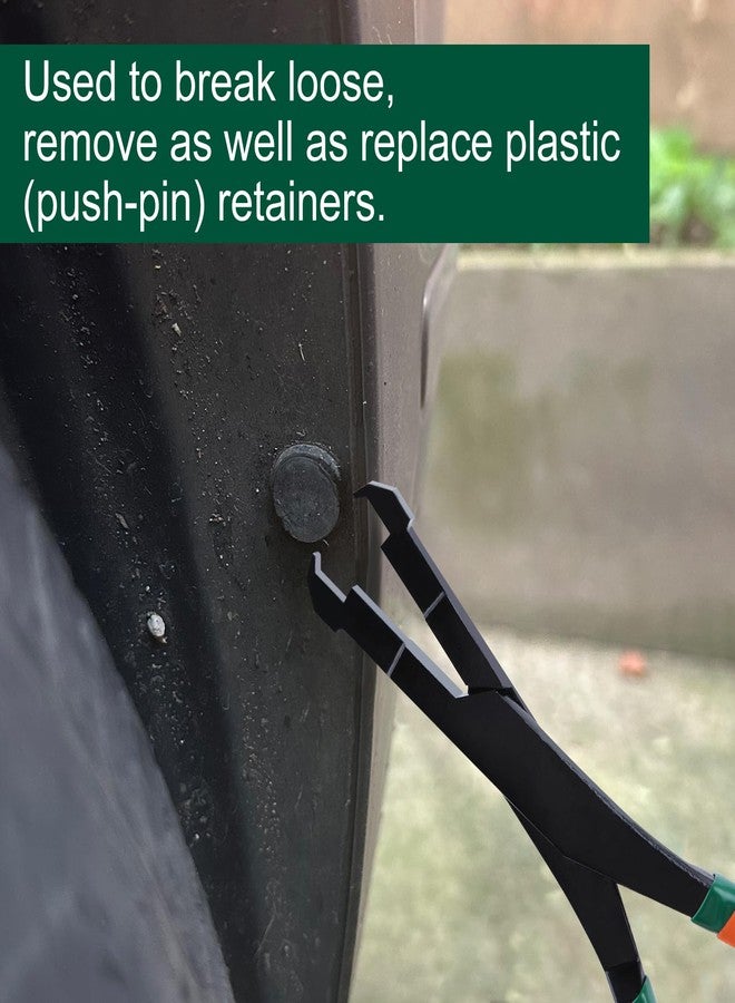 SPEEDWOX Heavy Duty Angled U-Joint Snap Ring Pliers - Push Pin & Trim Clip Removal Tool for Automotive Use - Image 3