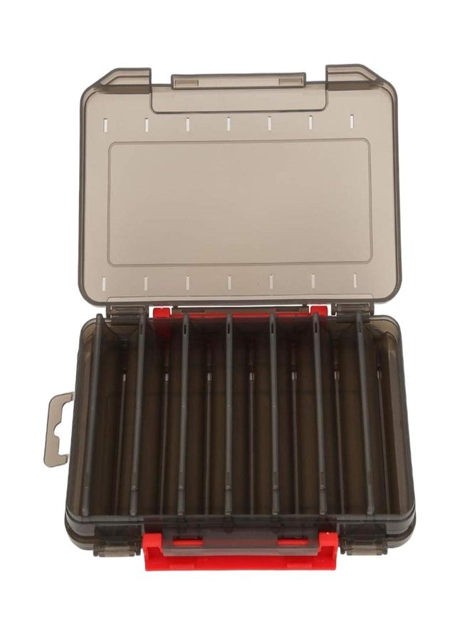 CXYNDFA Double Sided Fishing Tackle Box Organizer - Portable Lure Storage Case with Dividers & Trays for Crankbaits, Hooks, Kayak Boat Fishing in Freshwater Saltwater - Image 1