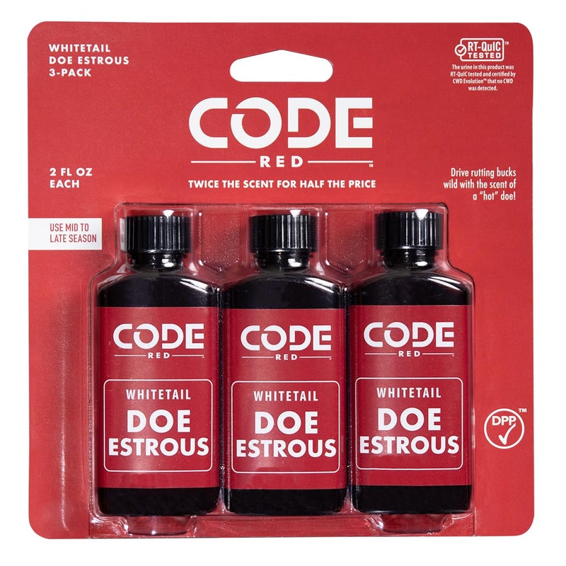 Code Blue Whitetail Doe Estrous Triple Pack 2 oz