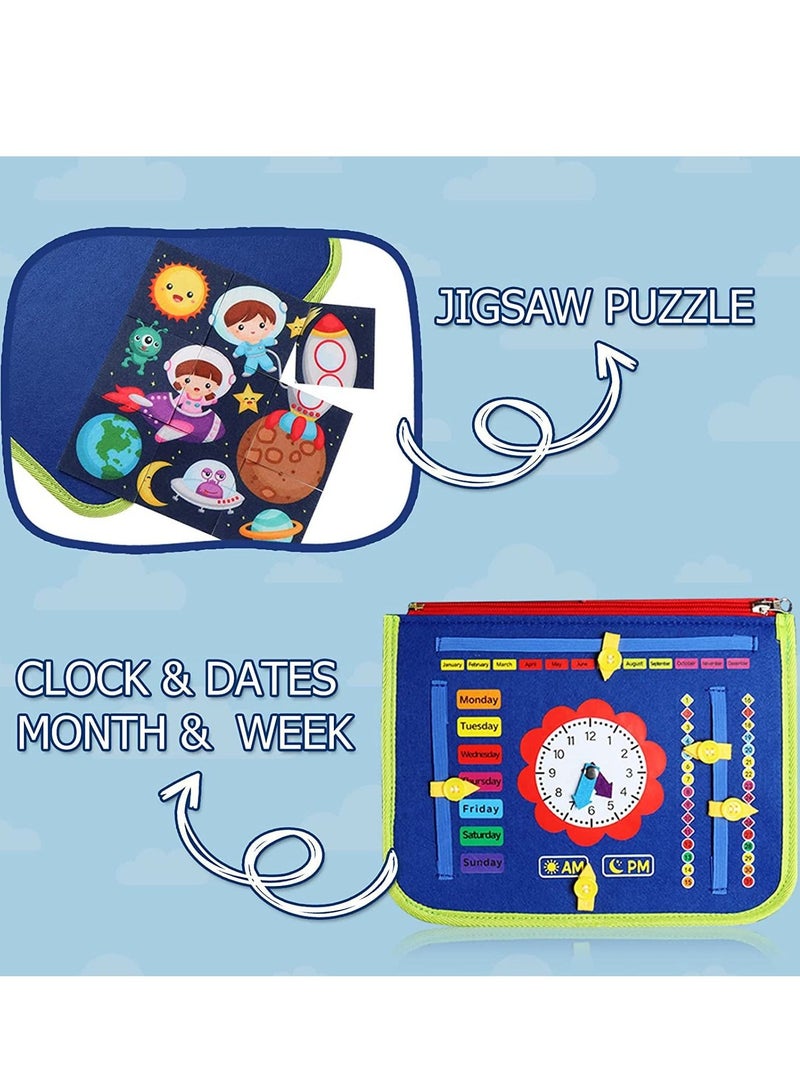 MIXDE Toddler Busy Board Montessori Sensory Toy - Image 5