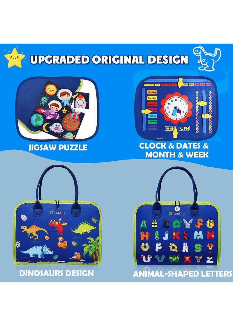 MIXDE Toddler Busy Board Montessori Sensory Toy - Image 3