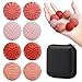 luckdoor Silicone Magnetic Balls Fidget Toys for Adults Teens8PCS Stress Relief Sensory Toys for Autism ADHD AnxietyFun Textures GadgetsOffice Desk ToyStocking Stuffers for Men Women Teen Gifts - Image 2