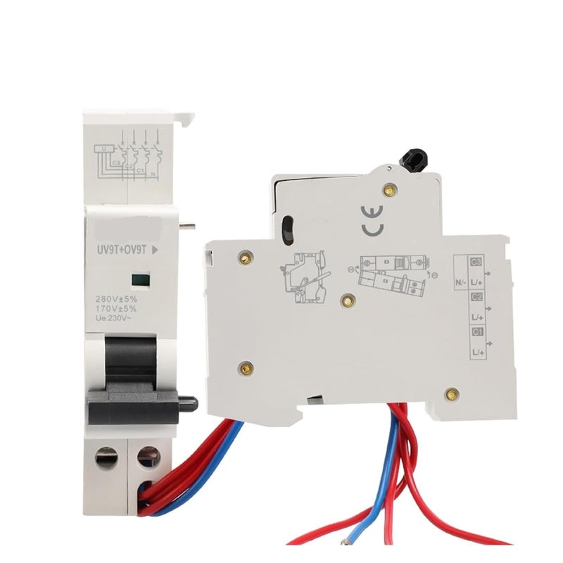 AU9 Color GYM9 1A 63A MCB جهة اتصال إنذار مساعدة رحلة تحويل جهاز فصل الجهد - Image 5