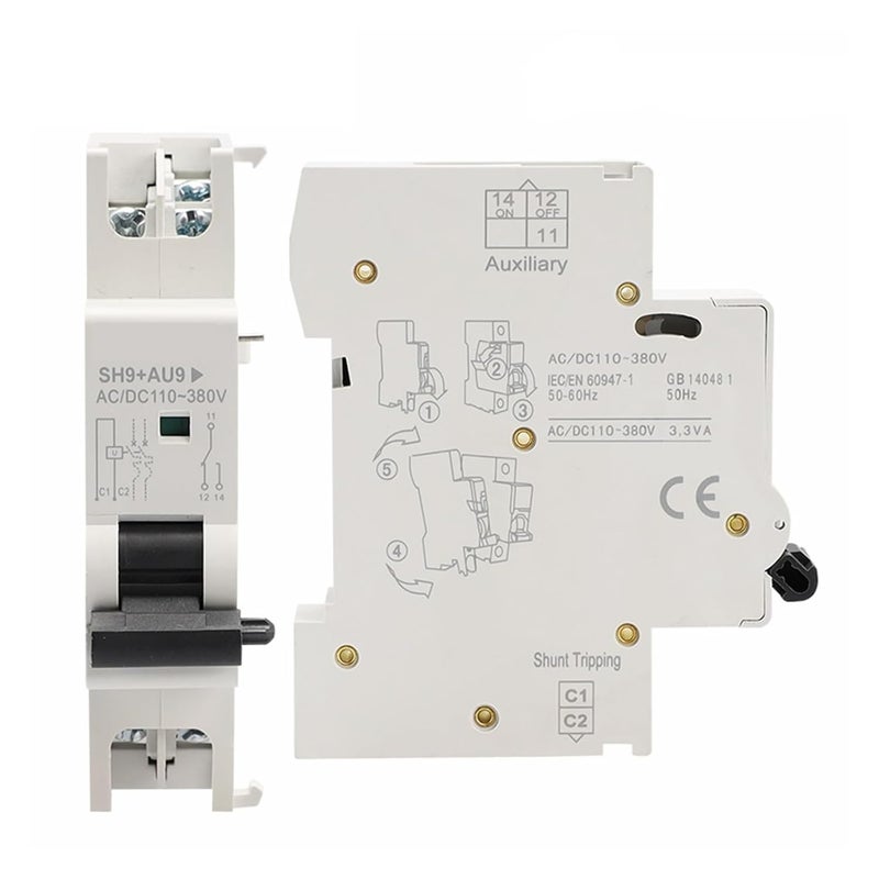 AU9 Color GYM9 1A 63A MCB جهة اتصال إنذار مساعدة رحلة تحويل جهاز فصل الجهد - Image 1