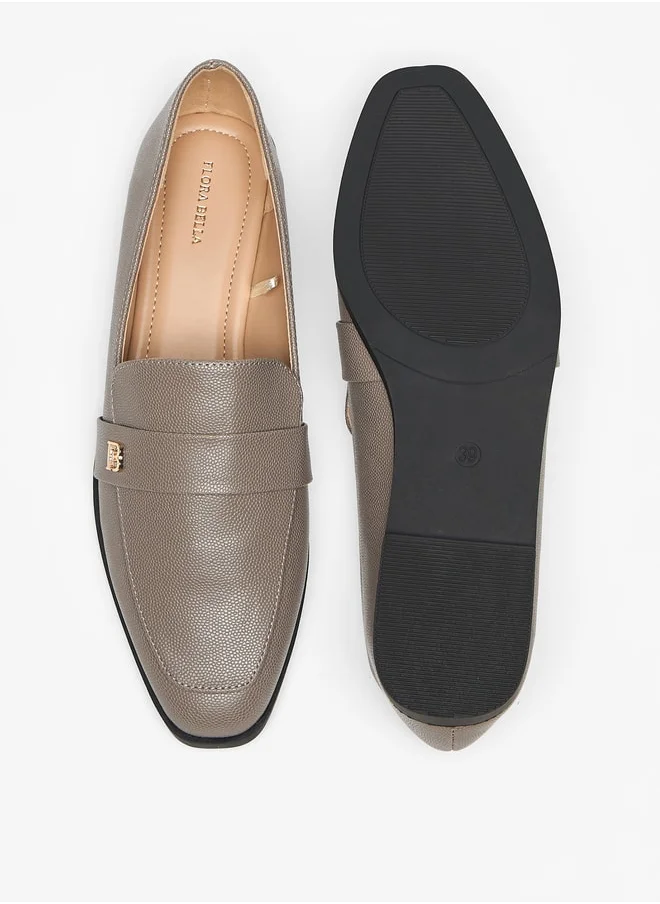 Flora Bella By Shoexpress Solid Loafers