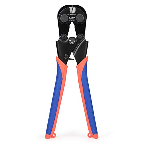 iCrimp Wire Rope Cutter for up to 6mm Rope Bicycle Aircraft Cable Copper Piano Wire CWR60