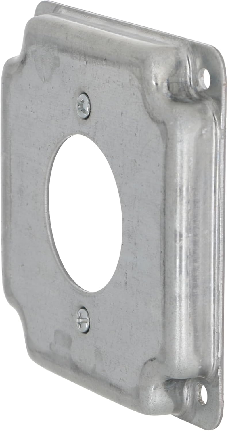 RACO Hubbell- 811C Cast Iron 4" Square Cover 30a Lock, 1.719" Diameter - Image 3