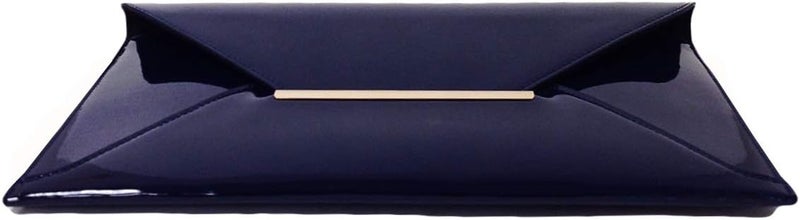 JNB Faux Patent Leather Envelope Candy Clutch Bag | Faux Patent Leather, Candy - Image 3