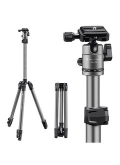 K&F CONCEPT 66.1in Camera Stand Aluminum Alloy Tripod Portable Tripod Stand with Ball Head 8 kg/ 17.63lbs Load Capacity Lightweight Tripod for Cameras