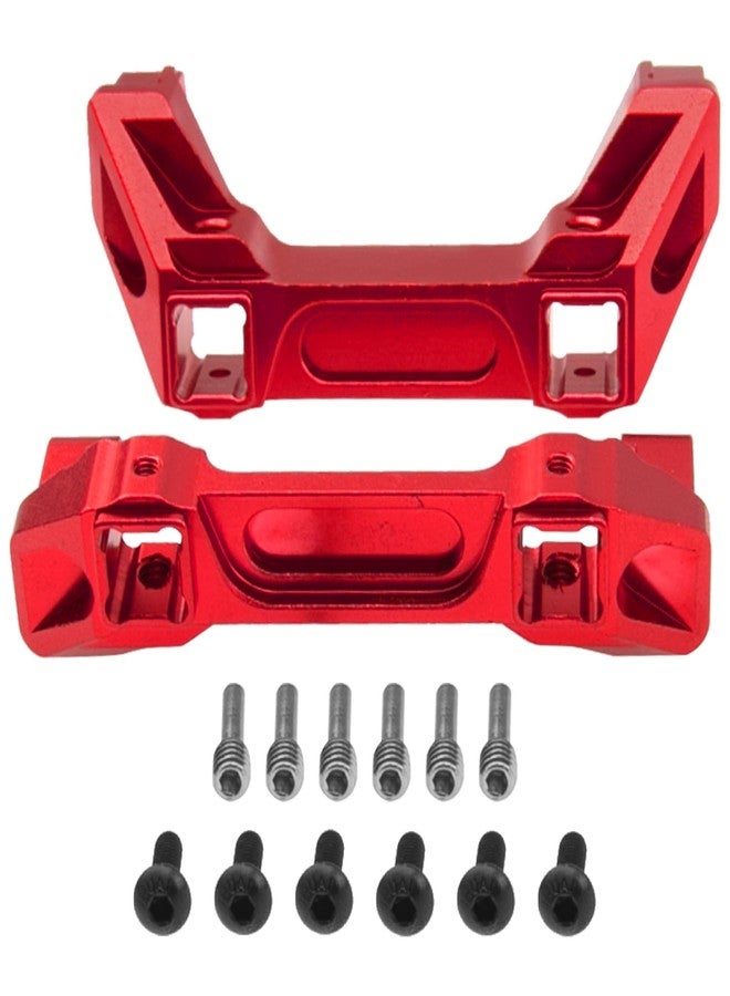 Vgoohobby Aluminum Alloy Front & Rear Bumper Mount RC Servo Stand #8237 Compatible with Traxxas TRX4 TRX-4 1/10 RC Crawler Upgrade Parts - Image 1