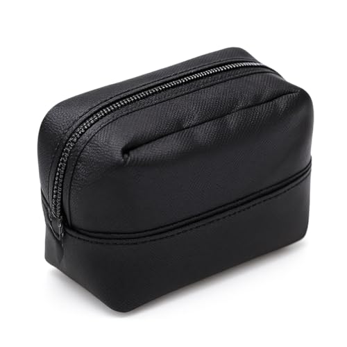 SNAPPSY Data Cable Cosmetics Bag | Travel Charger & Phone Organizer Polyester Multicompartment Pouch for Hard Drives, UDisks, and Sleek Black - Image 2