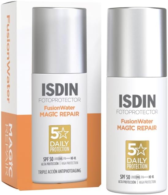 Isdinceutics ISDIN FotoUltra Age Repair FW SPF 50 50 مل كريم واقي شمس يومي للوجه مع ثلاثي مضاد الشيخوخة - Image 1