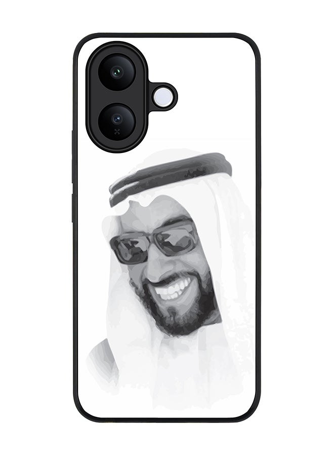 Stylizedd غطاء لجهاز vivo V60 Lite 5G / V60 Lite 4G، حماية كاميرا رفيعة، غطاء هاتف مضاد للصدمات رقيق - زايد، والدنا - Image 1