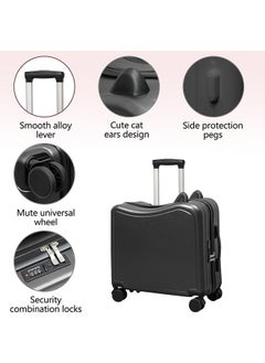 Generic 20" Ride-On Kids Suitcase  Cute Carry on Hardside Trolly Luggage Case,ABS Material 360 Degree Silent Travel Suitcase – Fun and Functional Travel Bag for Children  - Image 2