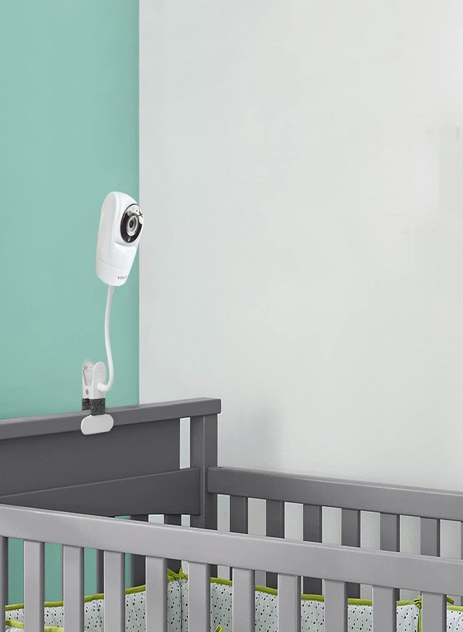 iTODOS Flexible Baby Monitor Mount Compatible with Vtech VM819/VM901/VM919/VM924/VM320/VM350/VM352/VM546/VM818/VM923/VM5764,Baby Monitor Clip Mount Without Tools or Wall Damage - Image 5