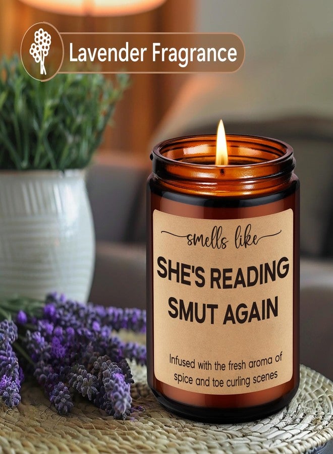 LEADO Reading Candle, Book Lovers Gifts - Bookish Candle, Dark Romance, Bookish Decor - Funny Reading Decor, Books Themed Present - Birthday, Mothers Day Gifts for Book Lovers Women, Readers, Bookworm - Image 2
